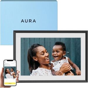 NEW SEALED Aura Carver 10.1" WiFi Digital Picture Frame